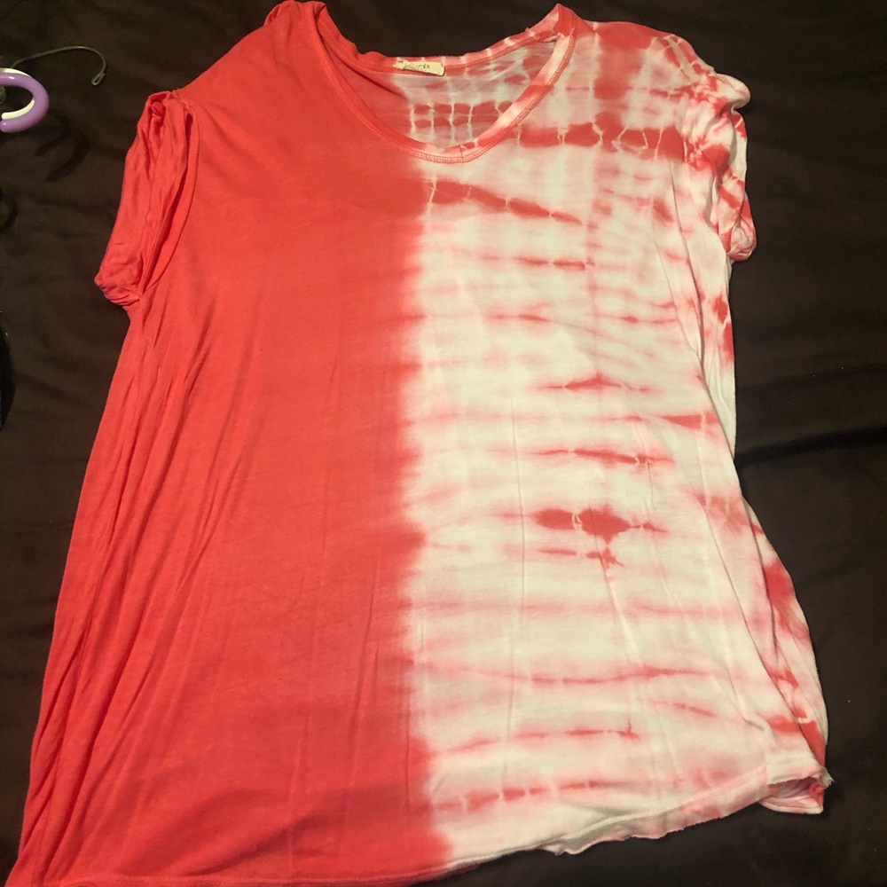 Fiancee the dye shirt
